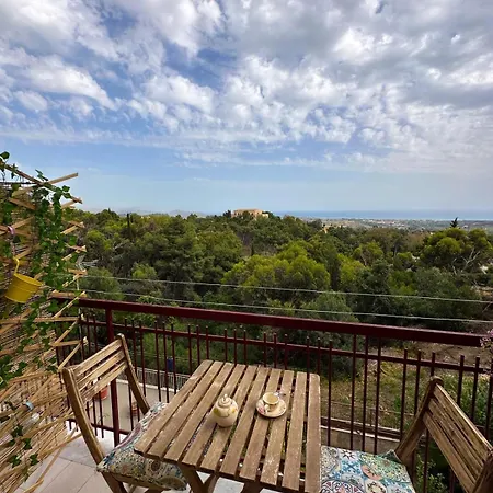 La Casetta Di Ro Ro' Vista Sulla Valle Dei Templi Agrigente